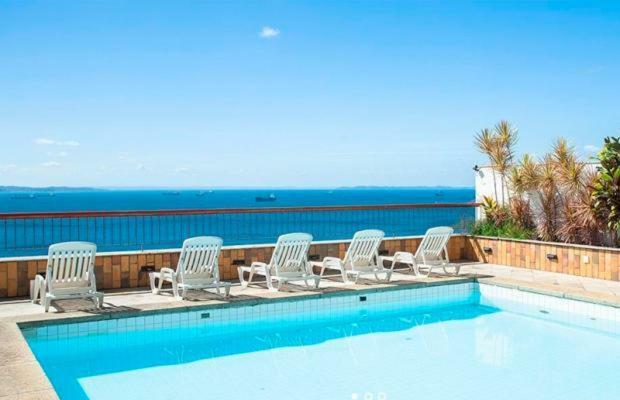 Apart Hotel Sol Vitoria Marina Salvador Bagian luar foto